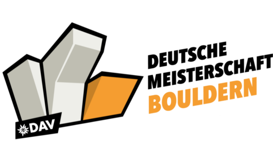 Logo des DAV für die Deutsche Meisterschaft Bouldern
